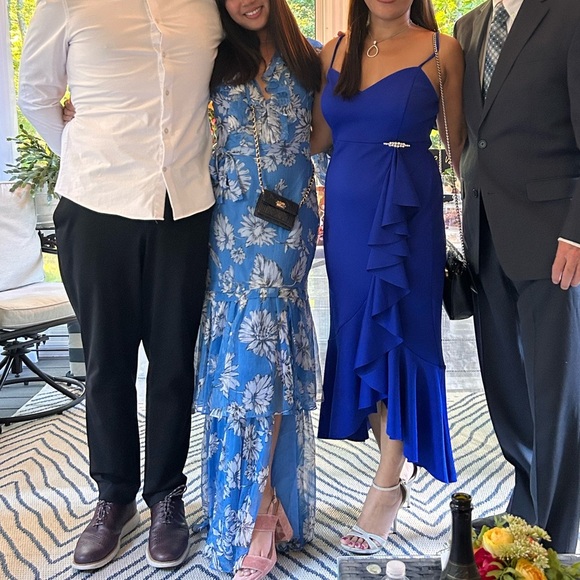 AMANDA Uprichard Maxi Long Blue Dress Size S Please see measurements below 👇 - Picture 12 of 12